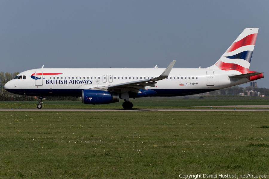 British Airways Airbus A320-232 (G-EUYV) | Photo 426106