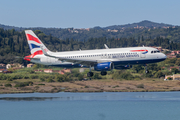 British Airways Airbus A320-232 (G-EUYV) at  Corfu - International, Greece