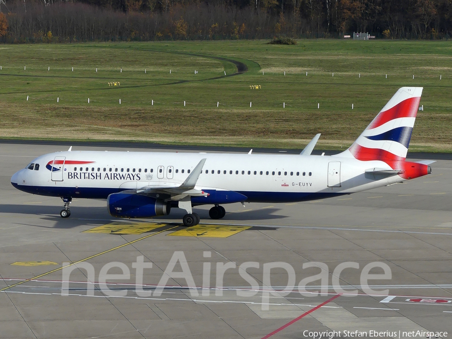 British Airways Airbus A320-232 (G-EUYV) | Photo 600574