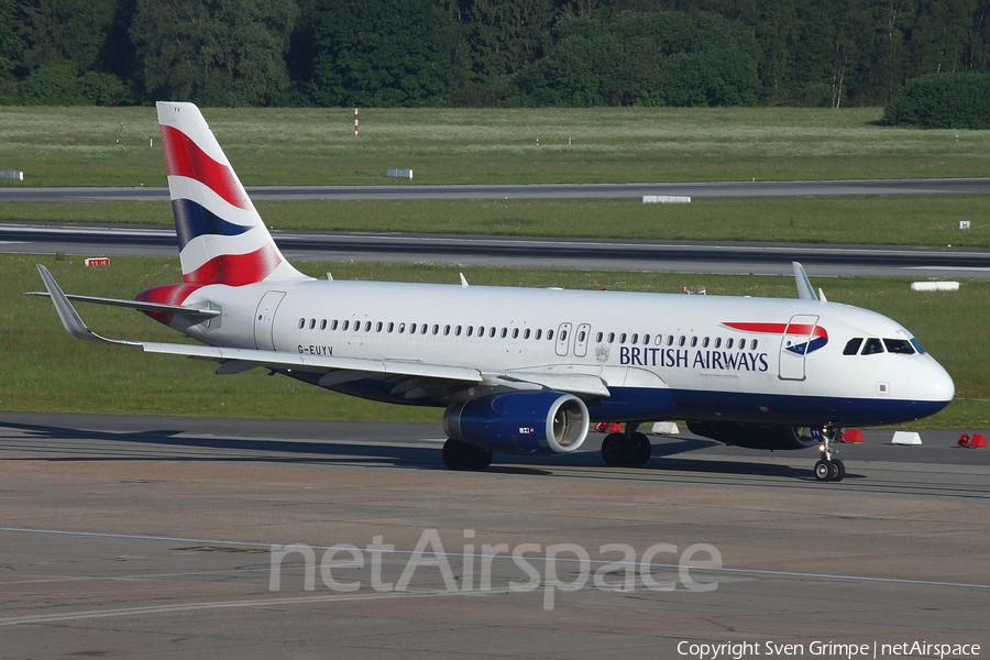 British Airways Airbus A320-232 (G-EUYV) | Photo 165567
