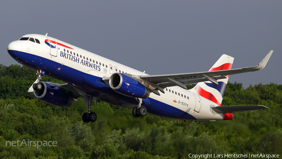 British Airways Airbus A320-232 (G-EUYV) | Photo 167238
