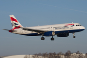 British Airways Airbus A320-232 (G-EUYV) at  Hamburg - Fuhlsbuettel (Helmut Schmidt), Germany