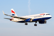 British Airways Airbus A320-232 (G-EUYV) at  Hamburg - Fuhlsbuettel (Helmut Schmidt), Germany