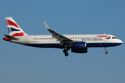 British Airways Airbus A320-232 (G-EUYV) at  London - Heathrow, United Kingdom