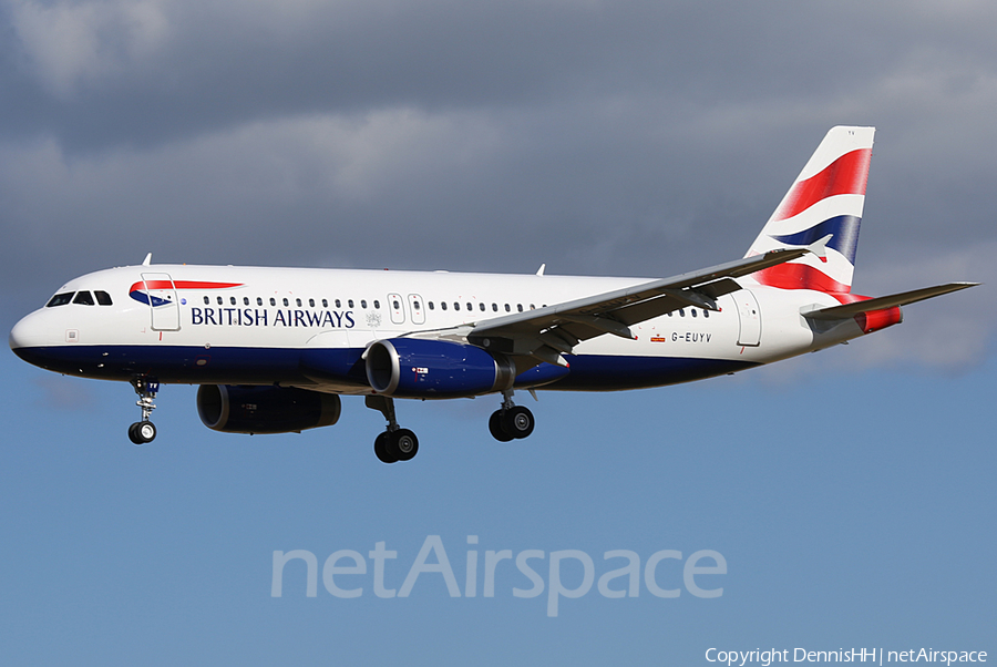 British Airways Airbus A320-232 (G-EUYV) | Photo 370335