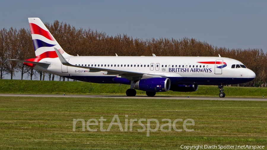 British Airways Airbus A320-232 (G-EUYW) | Photo 235431
