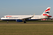 British Airways Airbus A320-232 (G-EUYW) at  Amsterdam - Schiphol, Netherlands