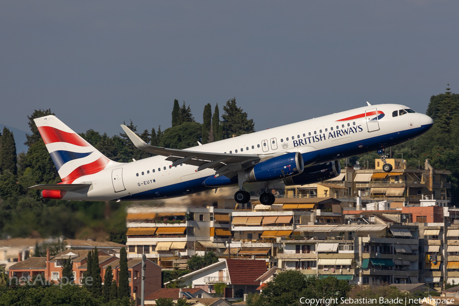 British Airways Airbus A320-232 (G-EUYW) | Photo 513663