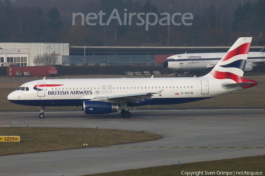 British Airways Airbus A320-232 (G-EUYW) | Photo 67591