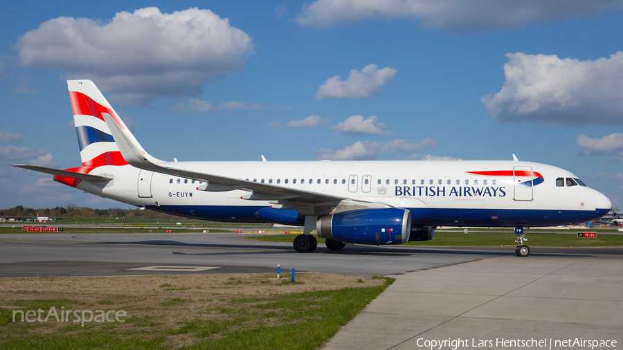 British Airways Airbus A320-232 (G-EUYW) | Photo 311957