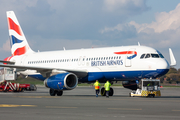 British Airways Airbus A320-232 (G-EUYW) at  Hamburg - Fuhlsbuettel (Helmut Schmidt), Germany