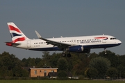 British Airways Airbus A320-232 (G-EUYW) at  Hamburg - Fuhlsbuettel (Helmut Schmidt), Germany