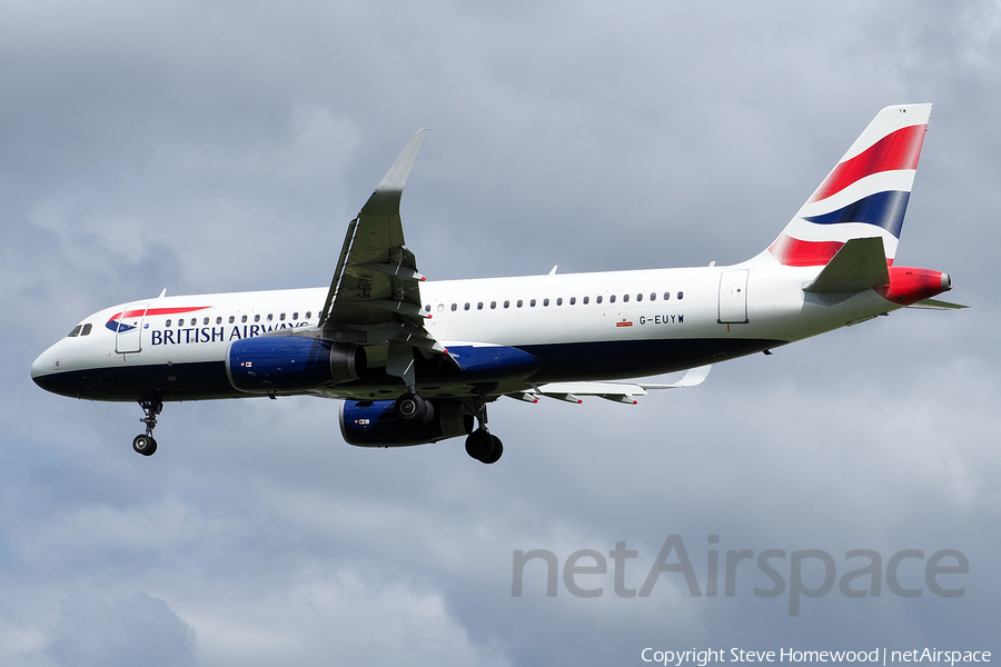 British Airways Airbus A320-232 (G-EUYW) | Photo 172641