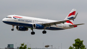 British Airways Airbus A320-232 (G-EUYW) at  London - Heathrow, United Kingdom