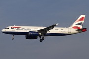 British Airways Airbus A320-232 (G-EUYW) at  London - Heathrow, United Kingdom