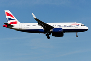 British Airways Airbus A320-232 (G-EUYW) at  London - Heathrow, United Kingdom