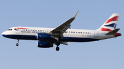 British Airways Airbus A320-232 (G-EUYW) at  London - Heathrow, United Kingdom