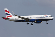 British Airways Airbus A320-232 (G-EUYW) at  London - Heathrow, United Kingdom