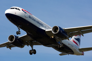 British Airways Airbus A320-232 (G-EUYW) at  London - Heathrow, United Kingdom