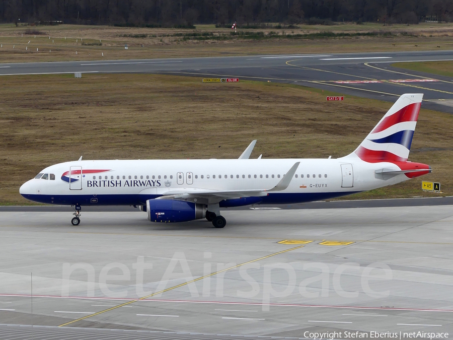 British Airways Airbus A320-232 (G-EUYX) | Photo 664908