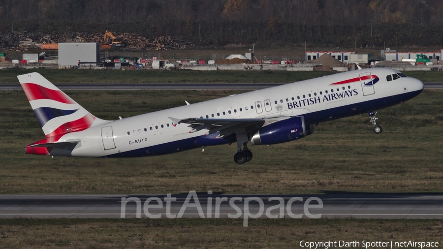 British Airways Airbus A320-232 (G-EUYX) | Photo 224348