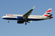 British Airways Airbus A320-232 (G-EUYX) at  Hamburg - Fuhlsbuettel (Helmut Schmidt), Germany