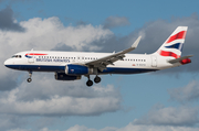 British Airways Airbus A320-232 (G-EUYX) at  Hamburg - Fuhlsbuettel (Helmut Schmidt), Germany