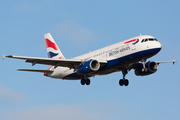 British Airways Airbus A320-232 (G-EUYX) at  London - Heathrow, United Kingdom