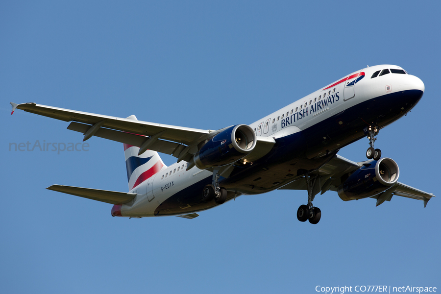 British Airways Airbus A320-232 (G-EUYX) | Photo 52809