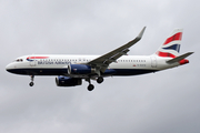 British Airways Airbus A320-232 (G-EUYX) at  London - Heathrow, United Kingdom