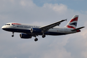 British Airways Airbus A320-232 (G-EUYX) at  London - Heathrow, United Kingdom