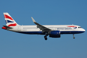 British Airways Airbus A320-232 (G-EUYX) at  London - Heathrow, United Kingdom