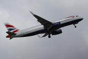 British Airways Airbus A320-232 (G-EUYX) at  Lisbon - Portela, Portugal