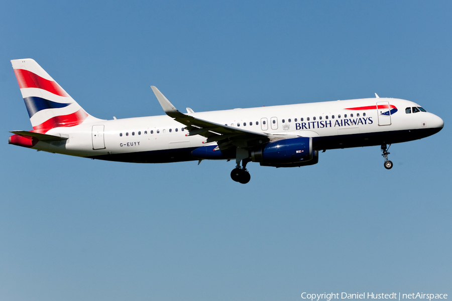 British Airways Airbus A320-232 (G-EUYY) | Photo 478409