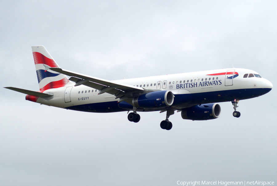 British Airways Airbus A320-232 (G-EUYY) | Photo 124240