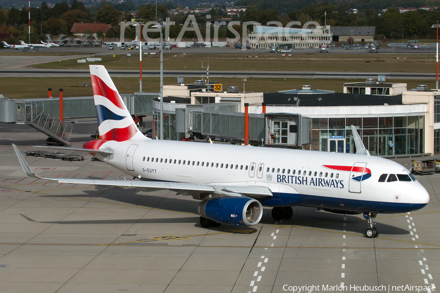 British Airways Airbus A320-232 (G-EUYY) | Photo 269356