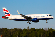 British Airways Airbus A320-232 (G-EUYY) at  Hamburg - Fuhlsbuettel (Helmut Schmidt), Germany
