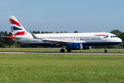 British Airways Airbus A320-232 (G-EUYY) at  Hamburg - Fuhlsbuettel (Helmut Schmidt), Germany