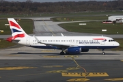 British Airways Airbus A320-232 (G-EUYY) at  Hamburg - Fuhlsbuettel (Helmut Schmidt), Germany