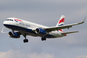 British Airways Airbus A320-232 (G-EUYY) at  London - Heathrow, United Kingdom