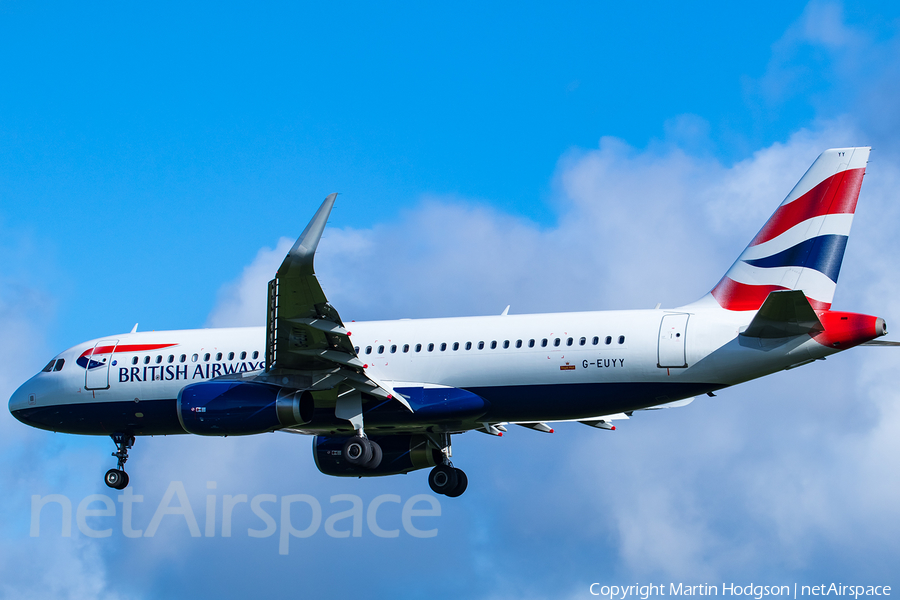 British Airways Airbus A320-232 (G-EUYY) | Photo 241699