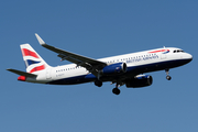 British Airways Airbus A320-232 (G-EUYY) at  London - Heathrow, United Kingdom