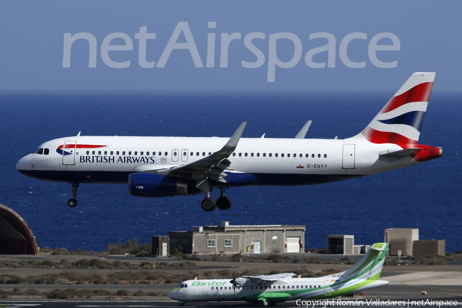British Airways Airbus A320-232 (G-EUYY) | Photo 338363