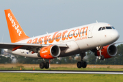 easyJet Airbus A319-111 (G-EZAC) at  Amsterdam - Schiphol, Netherlands