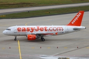 easyJet Airbus A319-111 (G-EZAC) at  Cologne/Bonn, Germany