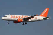 easyJet Airbus A319-111 (G-EZAC) at  Hamburg - Fuhlsbuettel (Helmut Schmidt), Germany