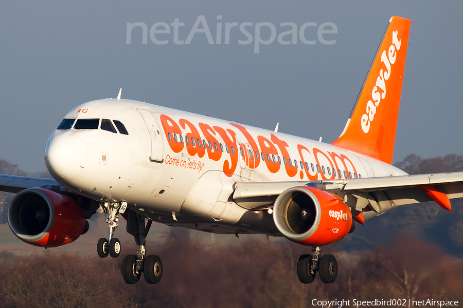 easyJet Airbus A319-111 (G-EZAG) | Photo 29756