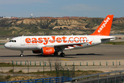 easyJet Airbus A319-111 (G-EZAI) at  Madrid - Barajas, Spain