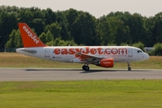 easyJet Airbus A319-111 (G-EZAJ) at  Hamburg - Fuhlsbuettel (Helmut Schmidt), Germany