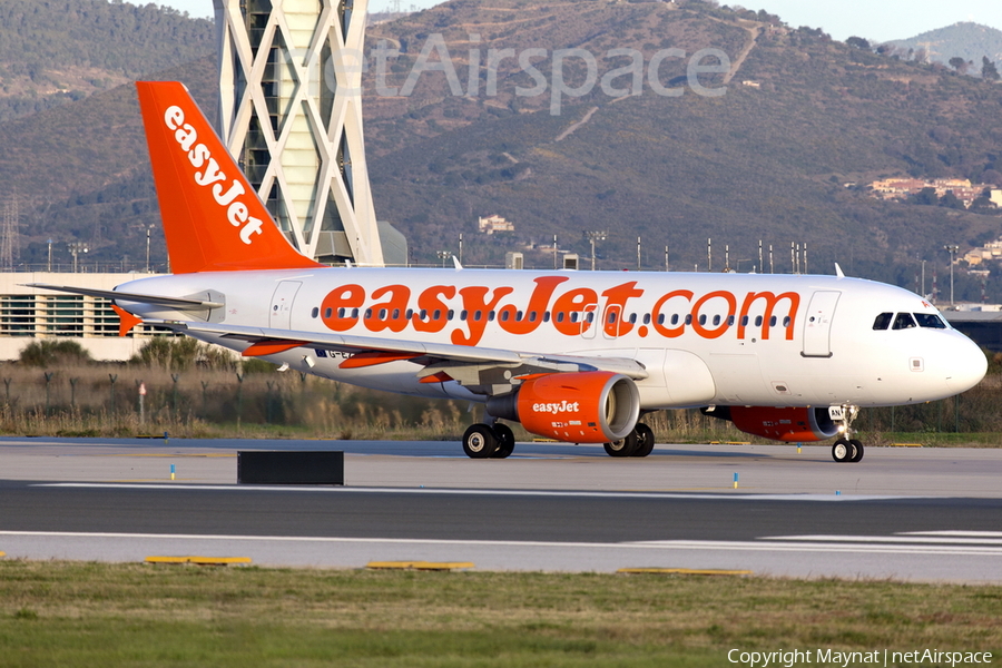 easyJet Airbus A319-111 (G-EZAN) | Photo 168392